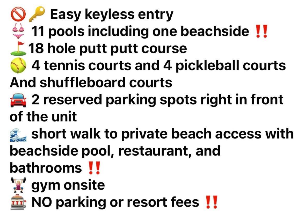 Sunny Daze, Desirable Kid Friendly Resort, 3 Minute Walk To The Beach, Resort Beachside Pool & Restaurant Panama City Beach Bagian luar foto