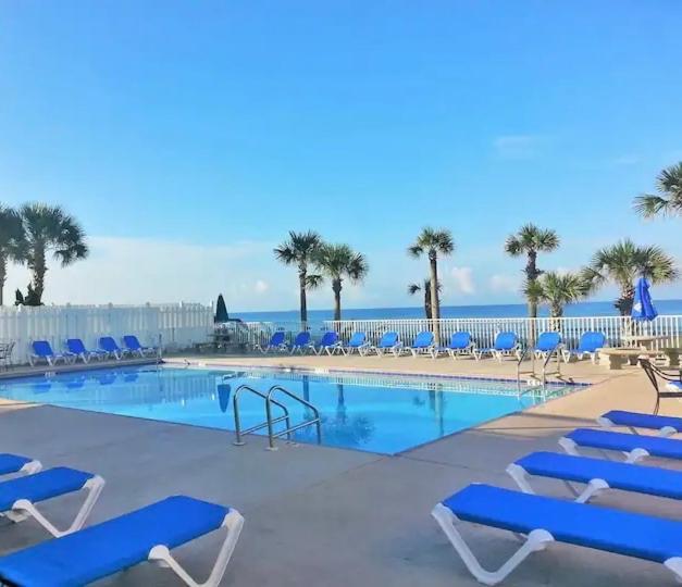 Sunny Daze, Desirable Kid Friendly Resort, 3 Minute Walk To The Beach, Resort Beachside Pool & Restaurant Panama City Beach Bagian luar foto